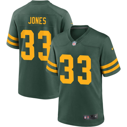 Aaron Jones Green Bay Packers Nike Alternate Jersey - Green