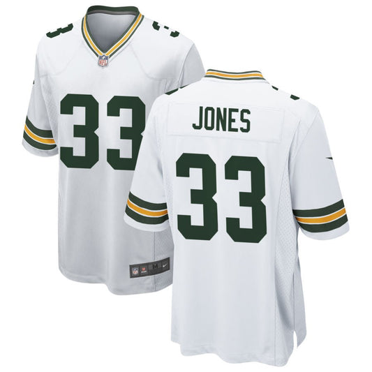 Aaron Jones Green Bay Packers Nike Game Jersey - White